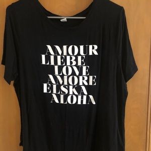 Black Graphic T-Shirt